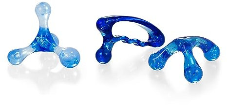 Massager | Knobber | Massage | Triggerpunkt | Spar-Set | Farbe: blau