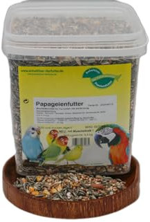 Anhaltiner Papageienfutter 3,5 kg Premiumfutter mit Muschelkalk und Jod