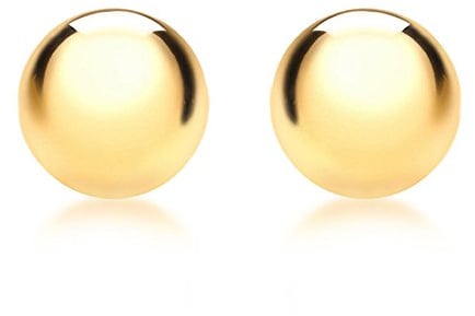 Carissima Gold Damen Poliert Ball Ohrstecker 9k (375) Gold