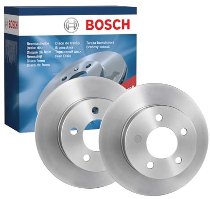 Bosch BD1336 Brake Disc Set - 280 mm Vented Discs - Front Axle - ECE-R90 Certified - Good Cooling, Reliable Braking, Corrosion Protection - 1 Set of 2 Discs