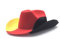TrendandStylez Cowboy Hut Deutschland Schwarz Rot Gold Filzhut WM & EM