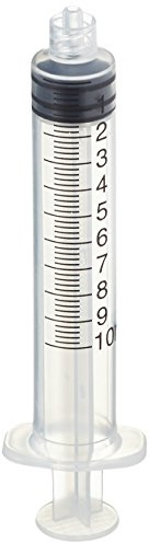 Servoprax I3 0503 Mediware Einmalspritzen, Mit Luer Lock, 10 mL Volumen (100 er-Pack)