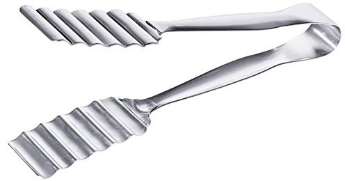 Espárragos Pinzas de acero inoxidable 18/10, mango de acero inoxidable 18/0/Longitud: 20 cm | ERK