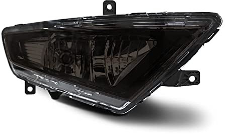 Nebelscheinwerfer Tagfahrleuchten Folien Set Tönungsfolie Aufkleber (Dark Grey, C023 FR)