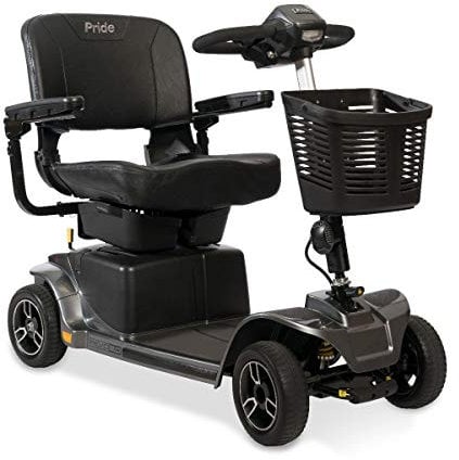Pride Mobility Revo 2.0 Rugged Mobility Scooter – Heavy-Duty 4-Wheel Scooter – Portable for Adults (Grey)