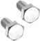 sourcing map Filetage M10 20mm tête Hex acier inoxydable 304 Vis fixation vis Gauche 2pc
