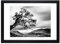 BOJIN Cadre Photo Encadrement Sous Verre en Bois 10 x 14 cm 10x14 Noir