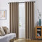 COASTLINE Luna brushed blackout eyelet curtains Mocha Camel Coffee thermal insulated window treatment 2 panels blinds floor curtains for bedroom,Livingroom,Kids nursery room Width 46 x Drop 72