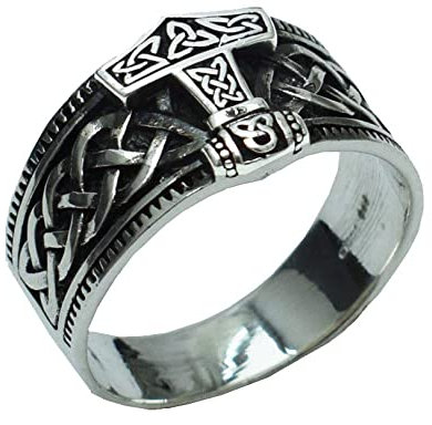Silver Ring Thor Hammer