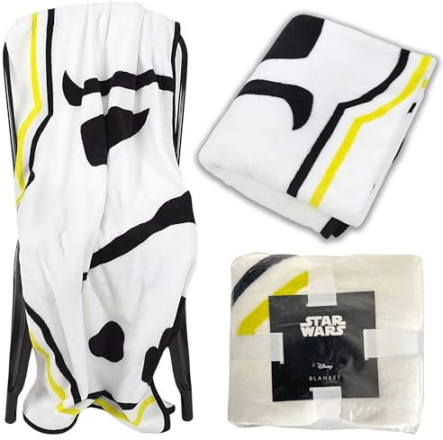 Starwars Korallen-Fleece-Polyester-Decke für Kinder, Cartoon-weiche Reisedecke für Jungen, Erwachsene, Kinder, Outdoor-Decke für Kinderzimmer, Spielzimmer, 150 x 120 cm