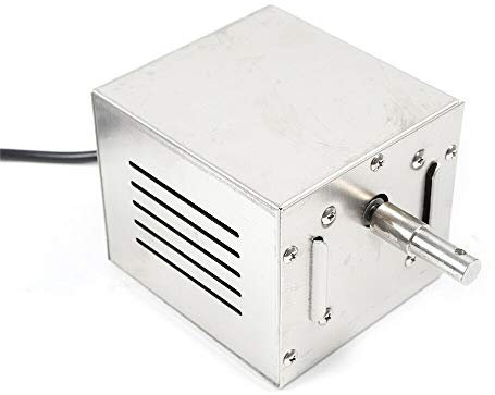 Aohuada Barbecue Grill Motor 60KG Röster Spieß Drehspieß BBQ Edelstahl 220V Electric Rotisserie 25W Elektro Grillmotor Spießdreher Spiessaufsatz 2.5r/min