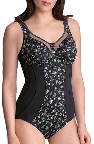 Anita Komfort-Korselett 3553 Clara Art ohne Bügel anthracite 85 E