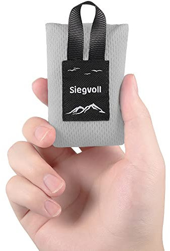 Siegvoll Mini Picknickdecke Ultraleicht ultradünne tragbare Stranddecke, Outdoor Decke für Strand, Picknick, Camping und Wandern 70 x 110 cm (Grün)