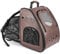 Large Cat Backpack, Fits Large Fat Cat up to 9kgs (20 lbs), Leather Cat Carrier Backpack, Airline Approved Cat Travel Vented Backpack Carrier