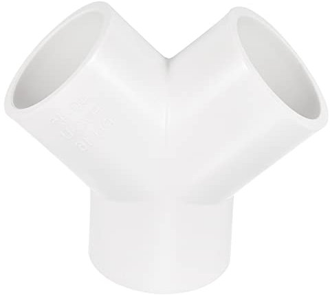 PATIKIL 1.57 Pouce PVC Tube Raccords, 1 Paquet 3 Voie Y Forme Eau Tubes Joint Connecteurs Adaptateurs Union pour Jardin Irrigation Maison Aquarium