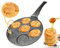 Rungassi Pfannkuchen Tiere Cartoon Pfanne Alu-Guss Ø 26 cm Induktion Crepe Pfanne, Bratpfanne für Pancake CPAN