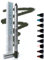 Wonderskin 1440 Longwear Green Wasserfester Eyeliner-Stift – Anspitzbarer Eyeliner-Stift Und Wischfeste Grüne Eyeliner-Stifte (Oliv)