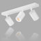 ZMH LED Deckenleuchte Weiß Deckenstrahler: GU10 Deckenlampe Spots 3 Flammig 350°Schwenkbar Deckenspots Modern Flurlampe Industrial Wandstrahler für Wohnzimmer Schlafzimmer Küche Ohne Leuchtmittel