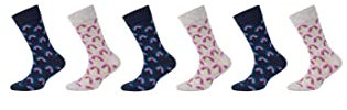 Camano Kinder Socken 6er Pack 35/38 fog melange
