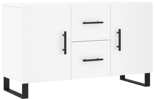 vidaXL Sideboard White 100x36x60 cm Engineered Wood