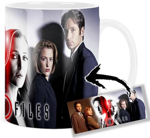 The X-Files David Duchovny Gillian Anderson Tasse Keramikbecher Mug
