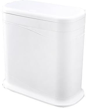 ENGENDER Poubelle pour Le Bureau Poubelle de tri Maison Salon Grand Simple déchets Papier Couvert ordures Toilette étroite Corbeille à Papier hygiénique Corbeille (Color : C, Size : S)