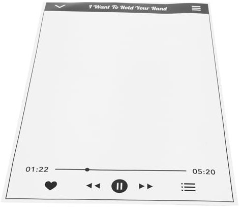 JEWEDECO Message Board Refrigerator Notepads Magnetic List for Fridge Boards Magnetic Note Pads Magnetic Notepads for Fridge Dry Erase Whiteboard Fridge Notepad Soft Magnetic
