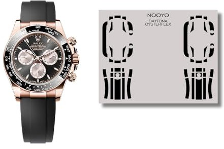 NOOYO Schutzfolie für Rolex Daytona 126515 Oysterflex Schutz für Gehäuse und Schließe