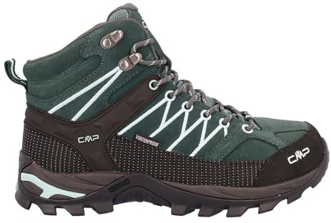 CMP Rigel Mid WP 3Q12946-01FU, Women trekking shoes, Green, 38 EU