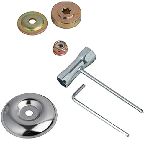 Taicols Kit Accessori per Tosaerba Adattatore per Lama per Tosaerba Adatto per Macchine da Taglio Bush Accessori in Metallo per Tosaerba E Irrigatori Inclusi Strumenti E Adattatori