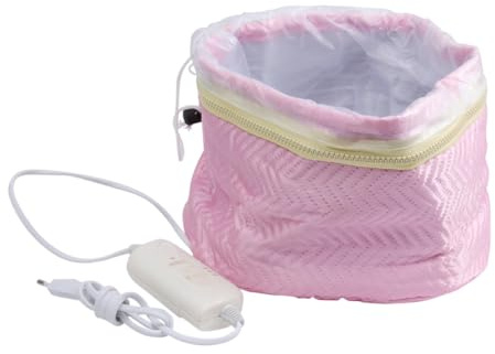 Ipetboom 1 Stück Haarbehandlungs Elektrische Heizhaube mit Temperaturregelung für Behandlung für Damen Langlebigem Material Eu Stecker Zufällige Farbe