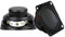 zuousxbs 2pcs 40 Mm 4ohm 3w Rangos Completos Altavoces Estereo Woofer Altavoz Cuadrado Forma Cuadrada Altavoces Magnéticos Estereo Woofer