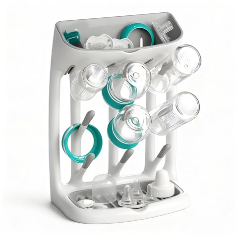 MsisieIve Escurre biberones Vertical pequeño，Seca biberones，Escurridor Biberones，para Guardar Accesorios de bebé cepillos