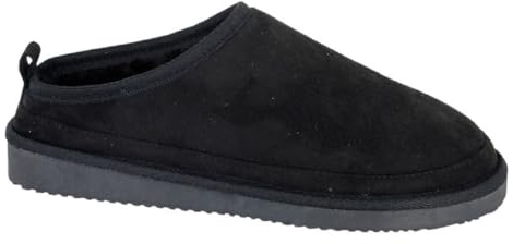 Sleepers DAVID MS409 Men's Comfort Lightweight Faux Fur Lining Slip-On Mule Slippers