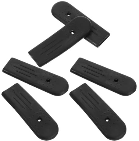 IMIKEYA 3 Paar Rollstuhlbremsgriff Gummiabdeckungen Universelle Bremshebelüberzüge für Rollstühle und Knie Scooter Rutschfeste Griffschutz aus Strapazierfähigem Material für Verbesserte