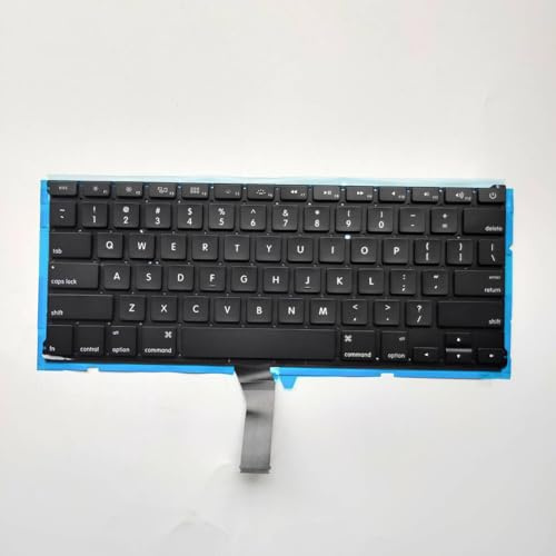 YLGOZFM Für Apple für MacBook Air 13 Zoll A1466 A1369 2012 2013 2014 2015 2017 2011 Laptop-Tastatur US-Layout