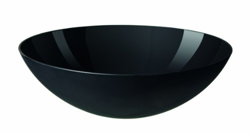 Normann Copenhagen Salatschüssel, schwarz, Ø 28 cm - Höhe 9 cm