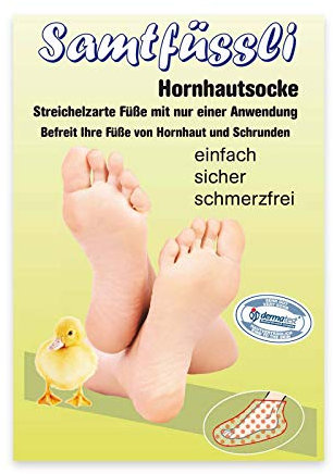 Samtfüssli Hornhautsocke - Anti Hornhaut