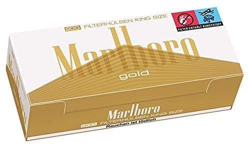 Marlboro Gold Zigarettenhülsen 5 x 200 Hülsen = 1.000 Filterhülsen