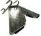 BPS Complete Ladder Stand Off | V-Shaped Universal Ladder Standoff | Downpipe Ladder Accessory | Aluminum Stabiliser Rubber Bumper Helps Stop Your Ladders Slipping Sideways for Any Environment