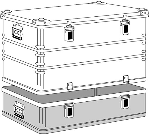 Alu-Kiste K470 Plus OT; IM:750x550x380mm