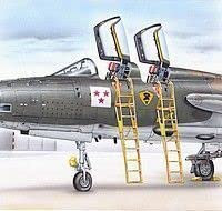 Plus Model AL4040 - Modellbausatz Ladders F-105 F/G