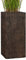 Pflanzwerk® Fioriera Vaso per Fiori Portavaso Tower Wood Marrone 80x40x40cm *Resistente al Gelo* *Protezione UV* *Europea di qualità*