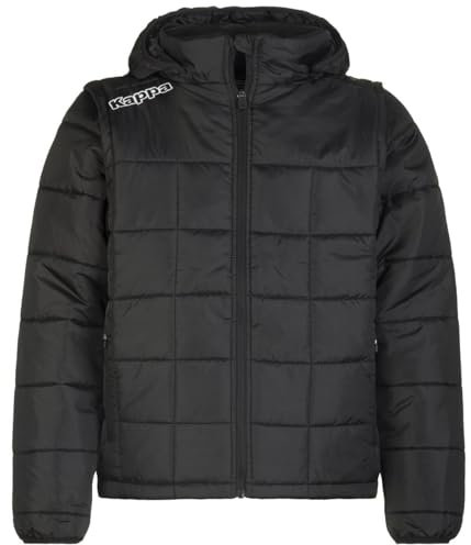 Kappa Unisex Waples Jacke, Schwarz, M