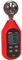 Unit 530134372 Mini Anemometro Digitale, Rosso