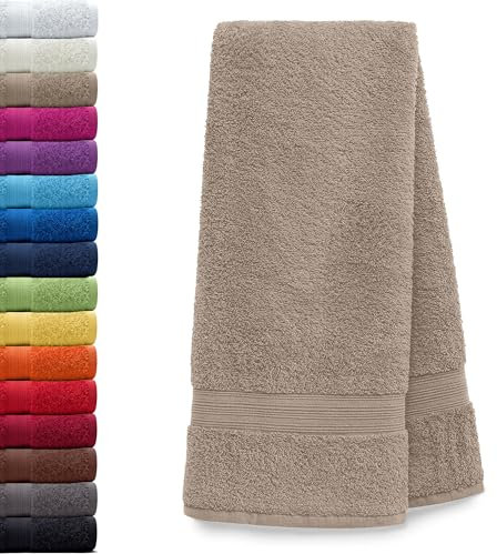 AR Line Saunatuch XXL Serie Arizona/Saunalaken/Strandtuch 100x200 cm 100% Baumwolle 500 g/m² in Farbe: Sand