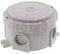 WISKA Combi 304 304/3X221-413 Light Grey IP66 Weatherproof Outdoor External Junction Box with 3X WAGO 221-413 Connectors by 24/7 Electrical Wholesale