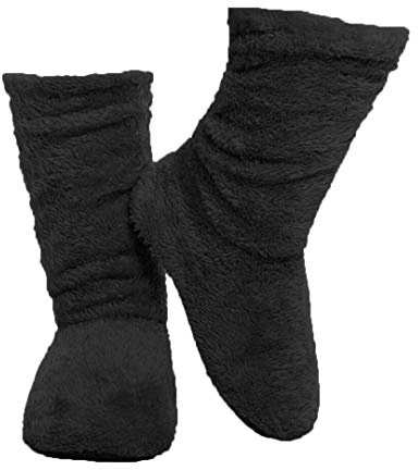 FRALOSHA Herbst und Winter Damen Korallen SAMT Schön Modisch Innen Hausschuhe Bodenschuhe Warm Bleiben Bequem Weich Ruhig Stiefel