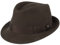 LIERYS Classic Wool Trilby Damen/Herren - Hut aus Wollfilz - Outdoorhut wasserabweisend - Regenhut Packable (knautschbar) - Filzhut Fedora Sommer/Winter braun XL (60-61 cm)