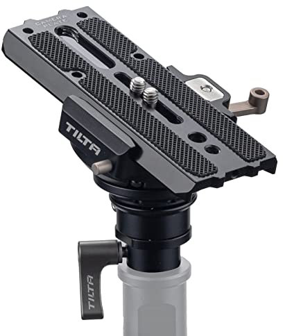 Tilta Manfrotto - Adattatore piastra a sgancio rapido per braccio stabilizzatore a galleggiante Tilta compatibile con DJI Ronin 4D/RS 2/RS 3 PRO GSS-T01-QPA